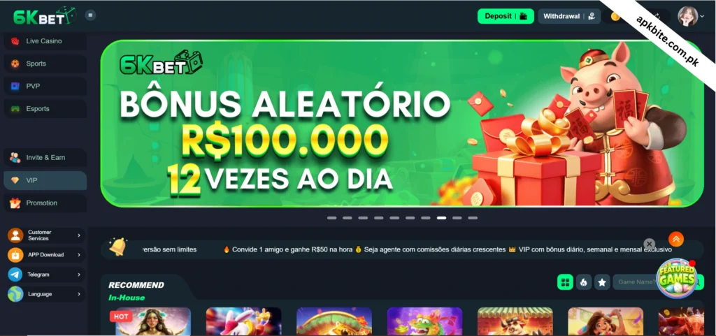 6kbet Game download