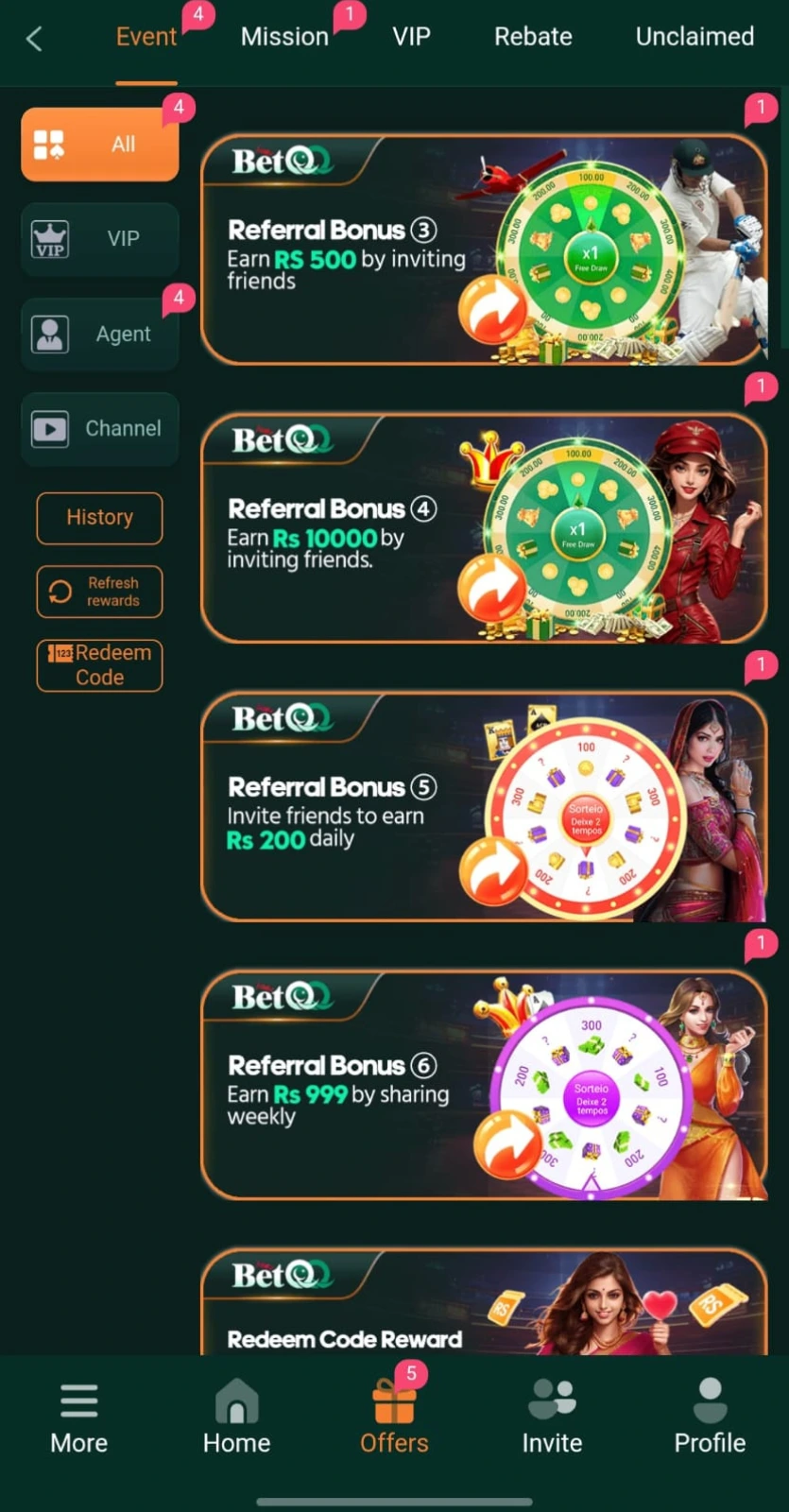 betqq game reward