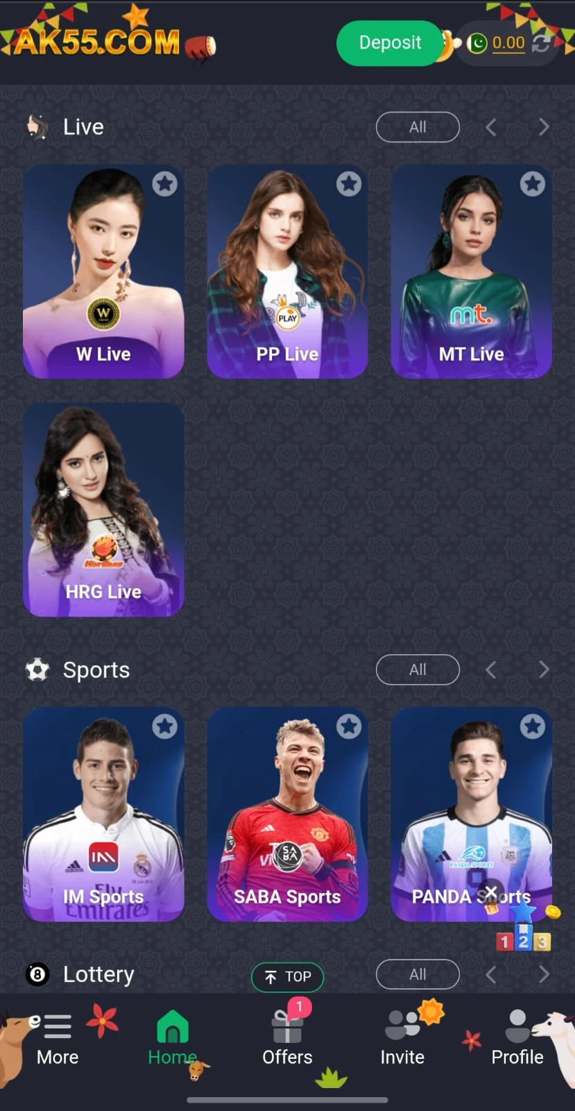 ak55 game bonus