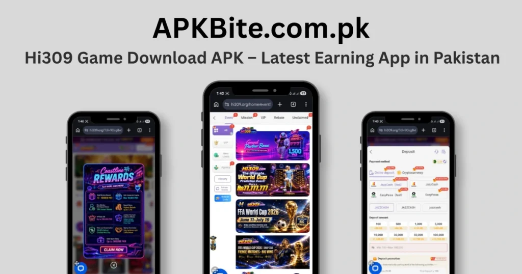 Hi309 Game APK Download – Complete Guide for Pakistani Players (Real Earning App) 3 hi309 game free apk