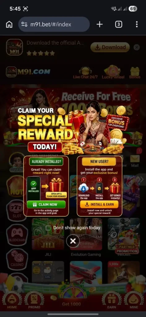 m91 game apk